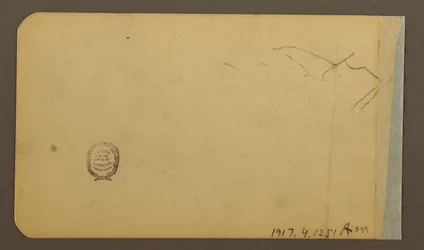 Ebene, Hügel, Stadt; (Rückseite: Gebirgskette)