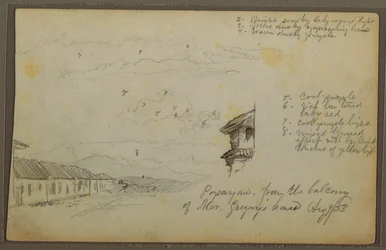 Popayán, Kolumbien; (Rückseite: Berglandschaft, Kolumbien)