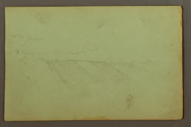 Zeichnung, Regen, möglicherweise 1856