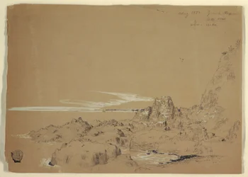 Felsige Küste, Grand Manan, Kanada, August 1851