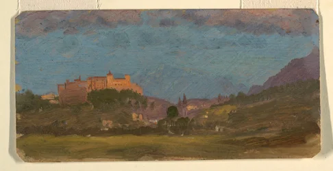 Salzburg, Österreich von Osten, Juli 1868