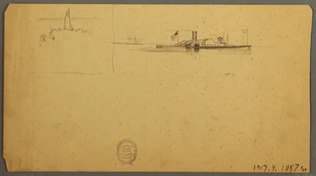 Himmelsstudie über Kamm, Juni 1882