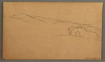 Himmelsstudie, möglicherweise 1873