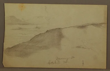 Abfallende Berge, möglicherweise 1860er Jahre