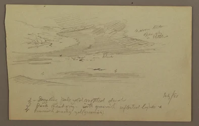 Gipfel und Himmel, Juli 1881