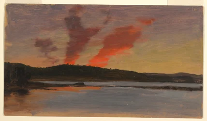 Sonnenuntergang nahe Bar Harbor, Maine