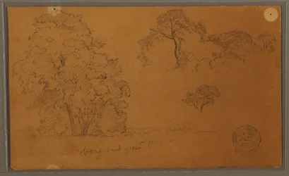 Bäume, 1857