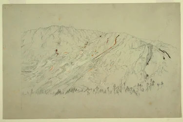 Oberer Teil des Großen Beckens, Mt. Katahdin, September 1877