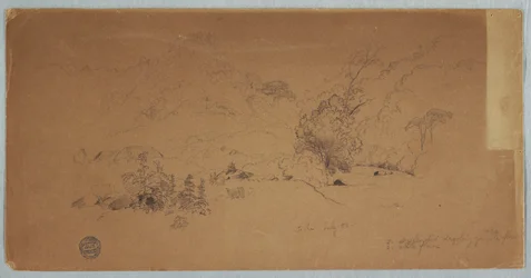 Ansicht von Toche, Kolumbien, Juli 1853