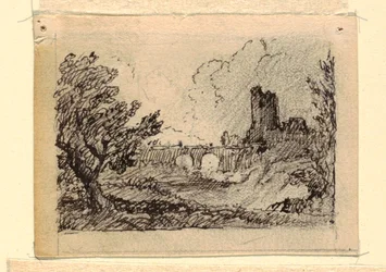Imaginäre Landschaft mit