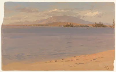 Mount Katahdin vom Lake Millinocket