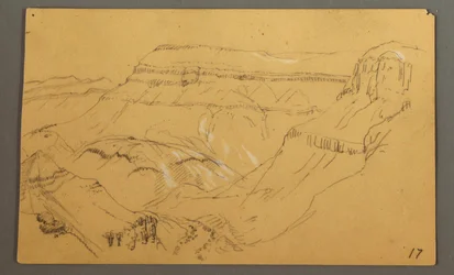Skizzen, El Yemen Tal, "Arabien"
