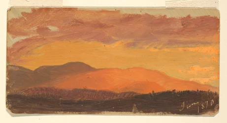 Sonnenuntergang, Hudson Valley