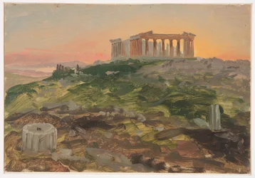 Das Parthenon von Südosten