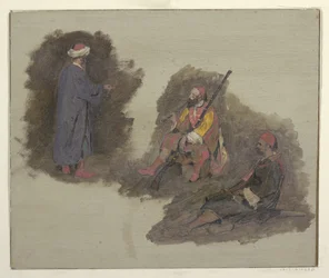 Drei Beduinen