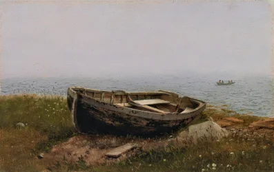 Verlassenes Ruderboot