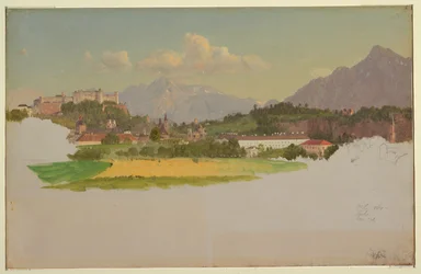 Blick auf Salzburg