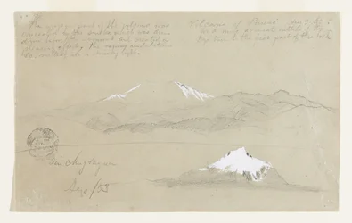 Ansichten des Puresé-Vulkans, Kolumbien und des Mt. Sincholagua, Ecuador