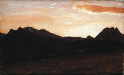 Landschaft mit Hügeln