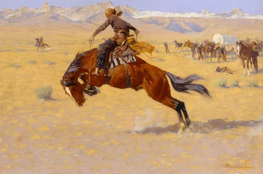Ein kalter Morgen auf der Weide, ca. 1904