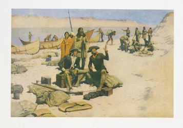 Lewis und Clark, aus Colliers Magazine, veröffentlicht 1906