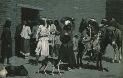 Pueblo-Indianerdorf