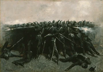 Das Infanterie-Quadrat, ca. 1893
