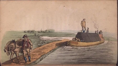 Der Barge Tower aus Ackermanns Welt im Miniaturformat
