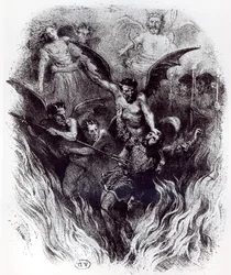 Illustration für die Orchesterpartitur von 