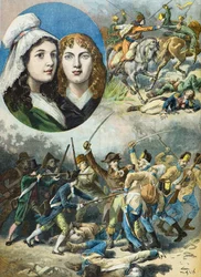 Die Schwestern Felicite und Theophile De Fernig