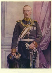 Herzog Heinrich von Mecklenburg-Schwerin, jetzt Prinz Heinrich der Niederlande