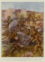 Für Königin und Vaterland, die Soldaten der großen Stadt