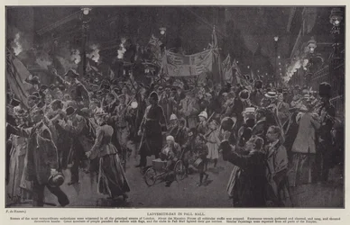 Ladysmith-Tag in Pall Mall