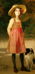 Die Tochter des Künstlers, Hilde