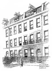 Dickens-Haus, 48 Doughty Street, London, 1912