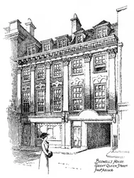 James Boswells Haus, Great Queen Street, Covent Garden, London, 1912