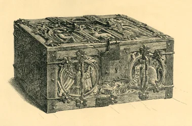 Schmuckkästchen, um 1400, 1881