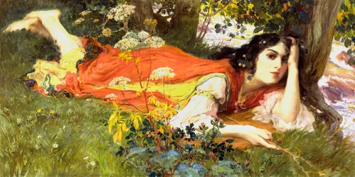 Am plätschernden Bach