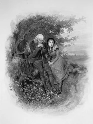 Little Nell und ihr Großvater, aus 
