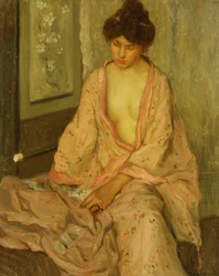 Der rosa Kimono