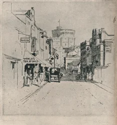 Peascod Street, Windsor, um 1918