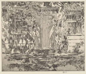 Alte Türöffnung, Easthampton, 1920