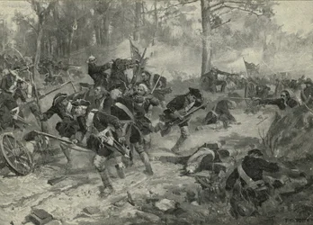 Die Schlacht von Eutaw Springs, 1903