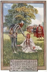 Er verbietet die Fragen, Illustration aus 