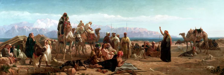 Früher Morgen in der Wildnis von Shur, 1860