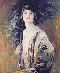 Der schwarze Fächer, 1929