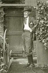 Porträt von Edward Carpenter ca. 1905