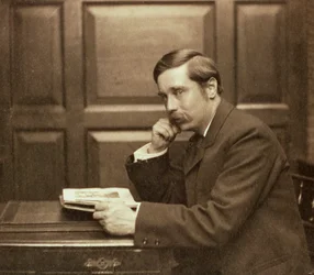 HG Wells, britischer Autor, 1903