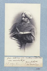 Porträt von Ford Madox Brown (1821-93) ca. 1870
