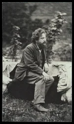 Porträtfoto von William Morris von Frederick Hollyer
